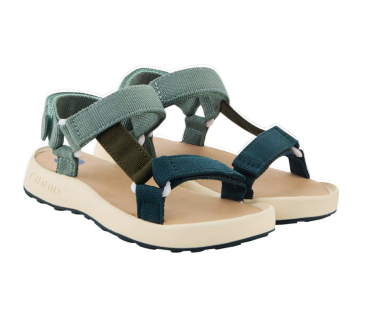 Finkid - NAUHA Trekking Sandale deep teal/trellis